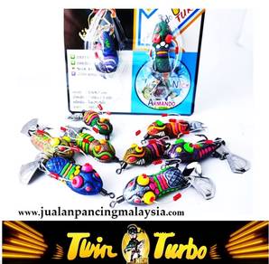 Nick armando twin turbo 3.5cm 4.0cm 7g 8g Umpan