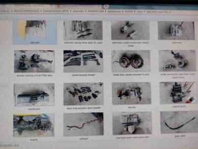 suzuki vitara 1.6 spare part terpakai / used parts