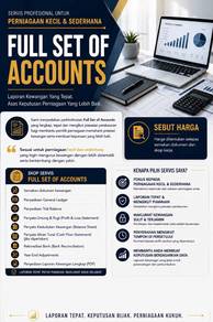 Menyediakan perkhidmatan Full Set of Accounts