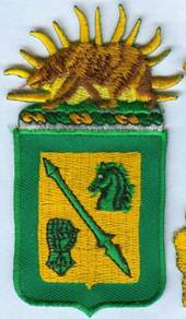 18th Cavalry Regiment Coat Of Arms USA Army Patch