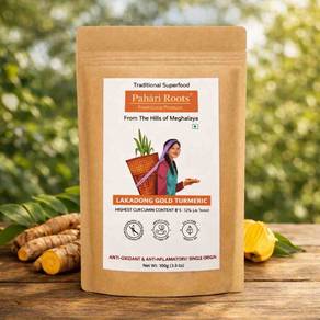 NATURAL PREMIUM LAKADONG TURMERIC POWDER (100gms)