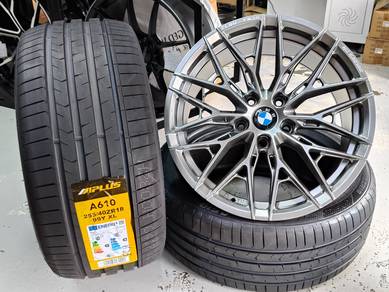 BMW E90 F30 F32 X1 E84 18" Rim + Tayar Baru R157