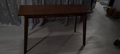 console table solid wood 