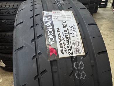 Tayar Baru 225 40 18 Yokohama Advan Apex V601 2026