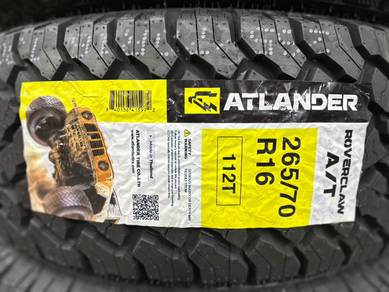265/70/16 Atlander Roverclaw AT Thailand 2026 Tyre