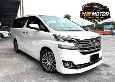 Toyota Vellfire Z G EDITION in Sungai Besi, KUL