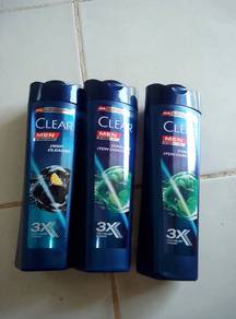 shampoo clean n clear 3botol