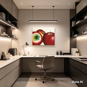 Hand Painted Oil Painting - Apples (Fr-0027)
