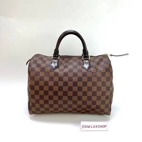Preloved LV Damier Ebene Speedy 30 GHW