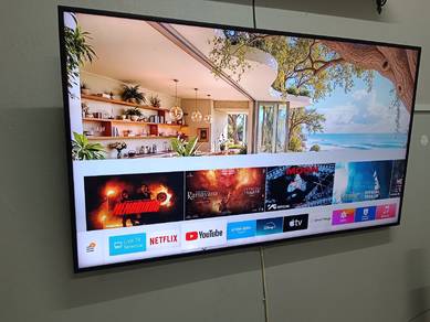 Samsung smart tv 4k uhd 55inci 