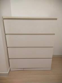IKEA MALM Chest of 4 Drawers (Wardrobe)