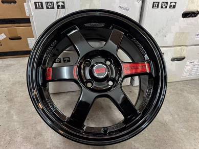 New rim 15x6.5jj volk rays te37 thai axia bezza