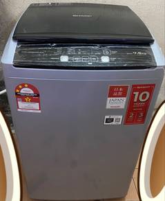 mesin Sharp 7.5 KG AUTOMATIC