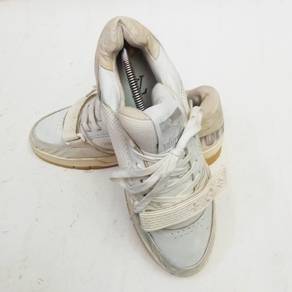 Louis Vuitton White Trainer Sneakers with Strap