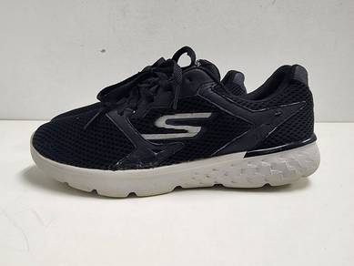 [7.5UK] Skechers Go Run 400 Black Mesh Running Sho