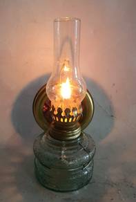 1960' Year Classic Glass Handmade Kerosene Lamp
