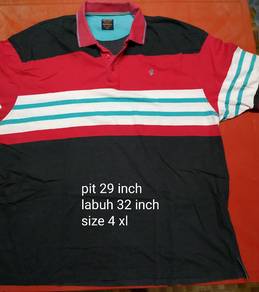 collar T-shirt size 4 xl