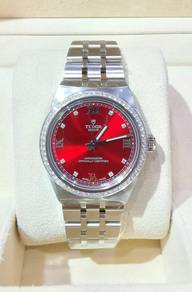 《Brand New》 Tudor Royal 2830A1S0 Diamond Red Dial