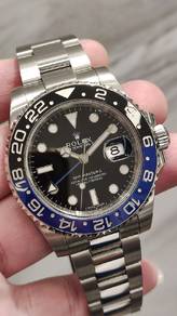 Rolex GMT Batman 116710BLNR, Discontinued Hot mode