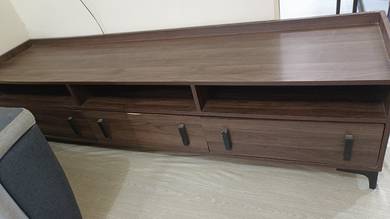 kabinet Tv kukuh 6kaki (180cm)