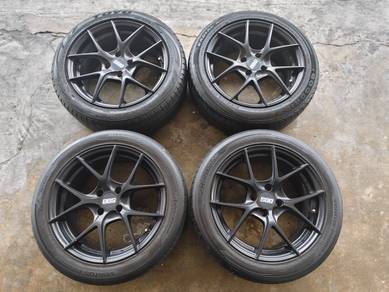 Rim second 16 BBS C1R siap tayar myvi city vios