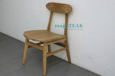 Teak Solid Dining Chair -Mesh