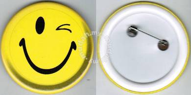 Smiley Happy face #29 Cartoon Button Badge 58mm