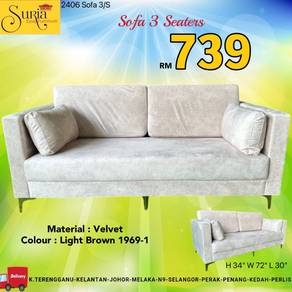 Sofa baldu 2 seaters