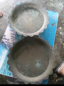 dulang tembaga antik 
