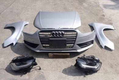Audi A4 B8.5 bumper head lamp bonnet fender origin