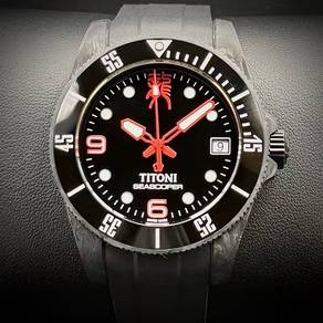 TITONI Seascoper 600M Carbontech Dragon Chronomete