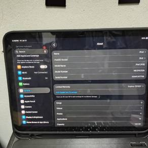 ipad apple wifi Storage 128gb