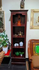 Indian Mahogaby Teakwood Antique Bookshelf