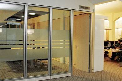 Office Partition # Temper Glass