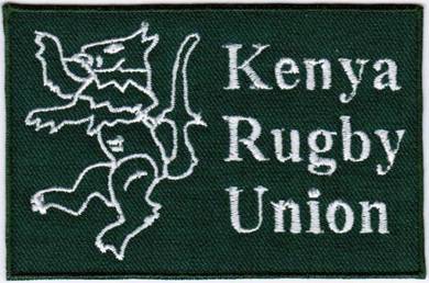 Kenya National Rugby Union Team GREEN Simbas Patch