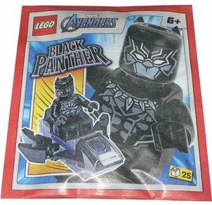 LEGO Superheroes 242316 Black Panther with Jet