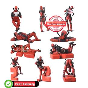 Deadpool Marvel Figure Action Figurine Car Accesso