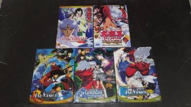 5 INUYASHA DVD (JAPANESE Animation)
