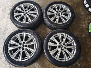 Sport rim second 18 alphard golden eye siap tayar