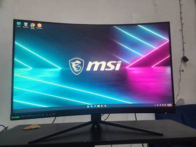 MSI 32" Curved Gaming Monitor 165Hz tiptop