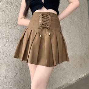 fashion brown short skirt