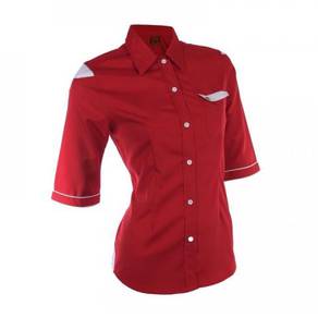 Baju Korporat Oren Sport Ladies F1 2905 Red