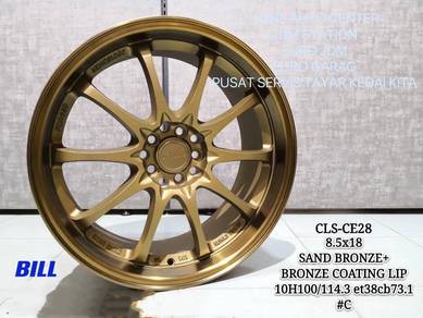 RAYS CE28 18inc CIVIC FC FE X50 X70 HRV S70 ATTO 3