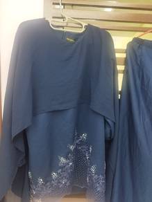 baju raya navy blue(saiz 46)