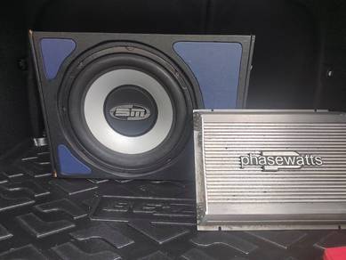ID Mono Block Amplifier 800W   Subwoofer Box – RM3