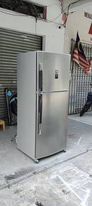 2door fridge refrigerator jenama sharp 347L