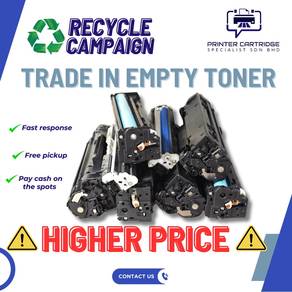 Beli balik empty cartridge , katrij kosong TONER