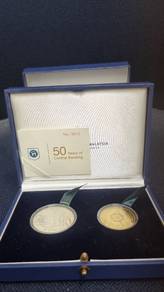 comerative coin 50 y BNM 