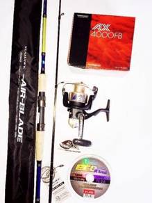 Shimano ax 4000 reel combo seahawk air blade rod
