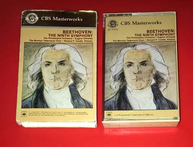 CBS MASTERWORKS BEETHOVEN THE 9th SYMPHONYCassette
